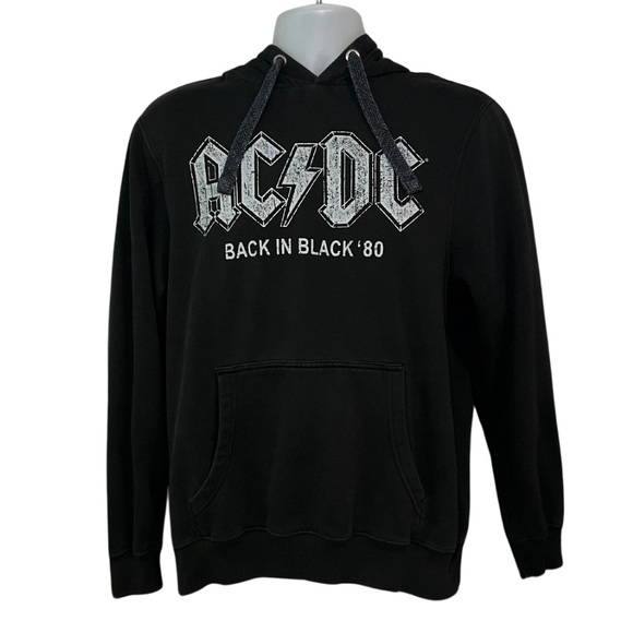 AC/DC | Shirts | Acdc Back In Black Retro 98 Concert Tour Long Sleeve ...